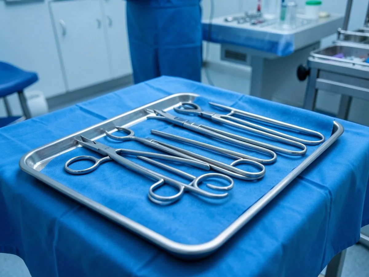 Plastic surgeon consulting with a patient